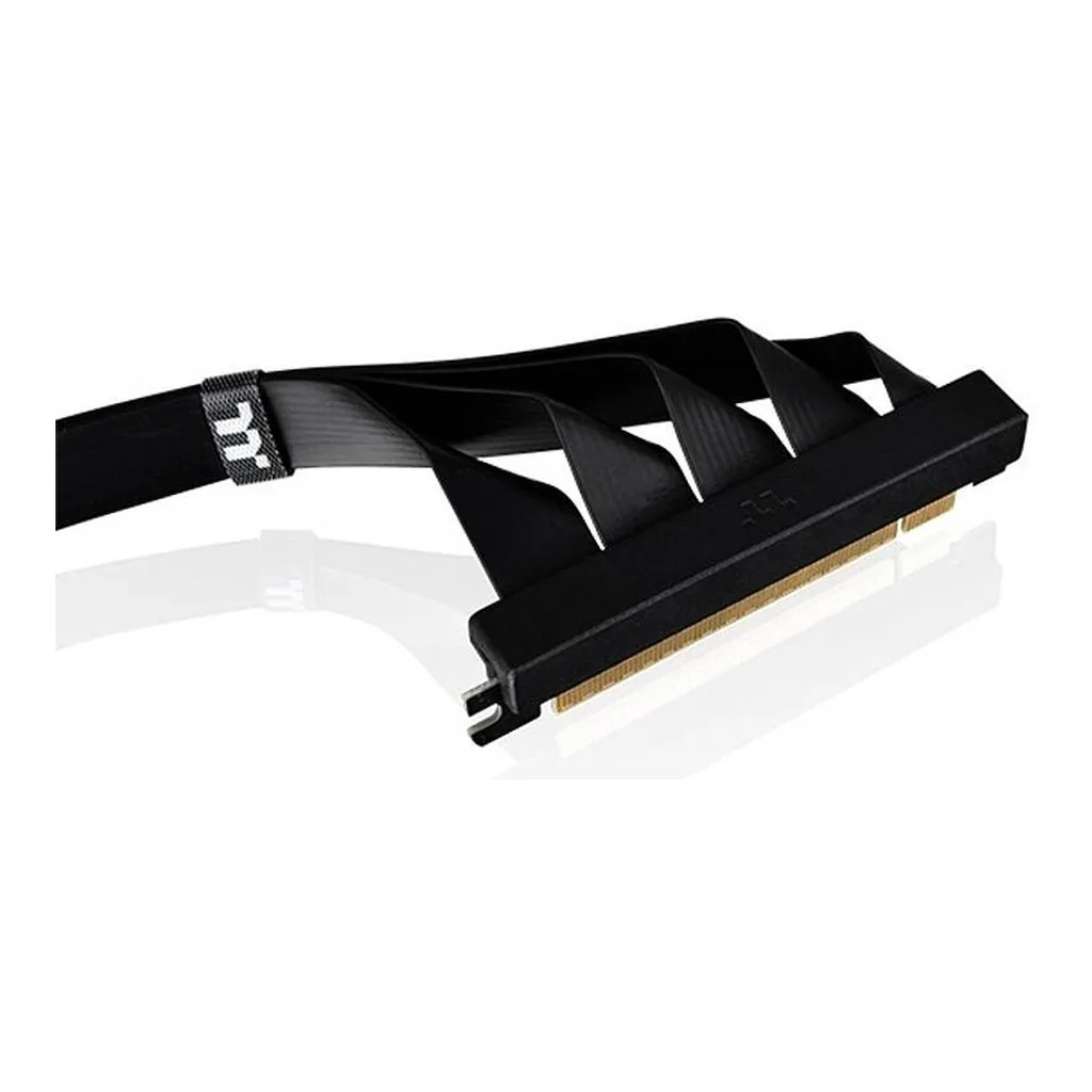 Thermaltake PCI-E 4.0 Dual 90 Degree Riser Cable, Black | AC-077-CO1OTN-C1 - Image 3 Thermaltake PCI-E 4.0 Dual 90 Degree Riser Cable, Black | AC-077-CO1OTN-C1