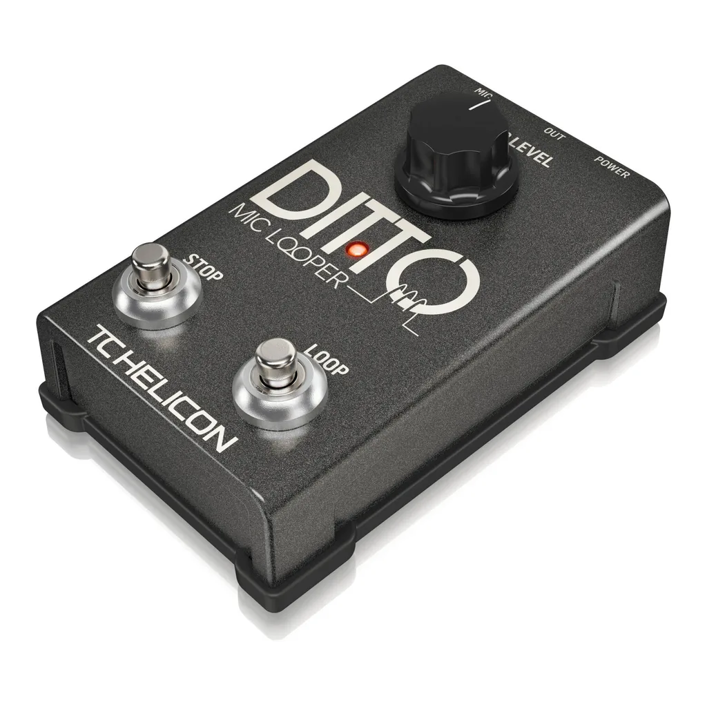 a556b1e6df427b2ca4b191298d053a89-hi.jpg TC-Helicon Ditto Mic Looper, Compact Vocal Looper Pedal with True Bypass
