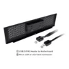 Thermaltake LCD Panel Kit for The Tower 500, Black | AC-062-OO1NAN-A1 - Image 4 Thermaltake LCD Panel Kit for The Tower 500, Black | AC-062-OO1NAN-A1
