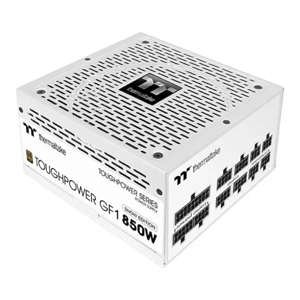 a6ea92be988effa875484d61dbe4976b-hi.jpg Thermaltake Toughpower GF1 850W Fully Modular Power Supply, Non Light, Full Range, Analog, 80 Plus Gold, EU, 100% Japan Capacitor, 850W Max Output Capacity, Snow Edition | PS-TPD-0850FNFAGE-W