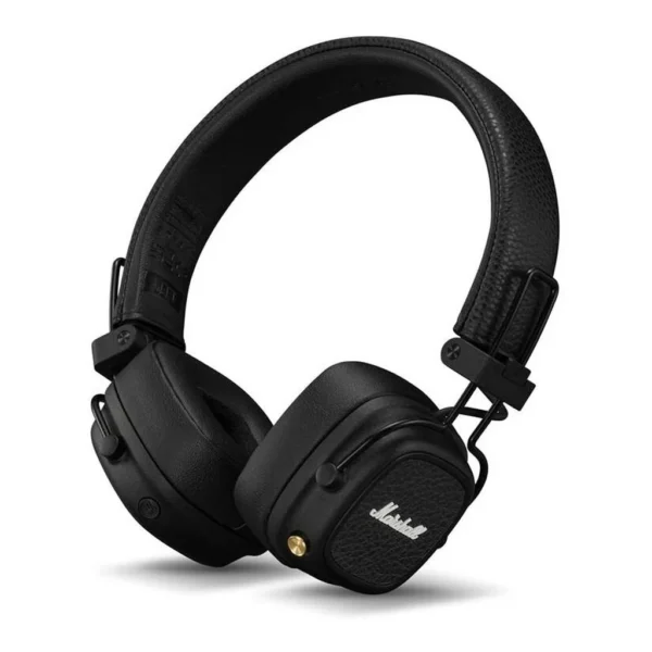a73cc65bfcd097b798841c35d2577b75-hi.jpg Marshall Major V Bluetooth Headphones, 40mm Dynamic Drivers, Bluetooth 5.3 Wireless Connectivity, 3.5mm Input/Output Wired Connectivity, Rugged & Foldable Design, Black