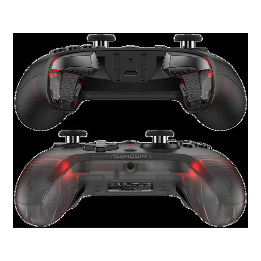 a774f7aba5d42decd64ac5e7af78087d-hi.jpg GameSir Cyclone 2 Multiplatform Wireless Controller, TMR Electromagnetic Joysticks & Hall Effect Switch triggers, 6-axis Gyro Controller Switch/PC/iOS/Android/Steam, Shadow Black Bundle