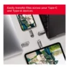 a7800fa043728e17c529e0e25717ae62-hi.jpg SanDisk 64GB Ultra Dual Drive Luxe USB Type-C - Silver | SDDDC4-064G-G46