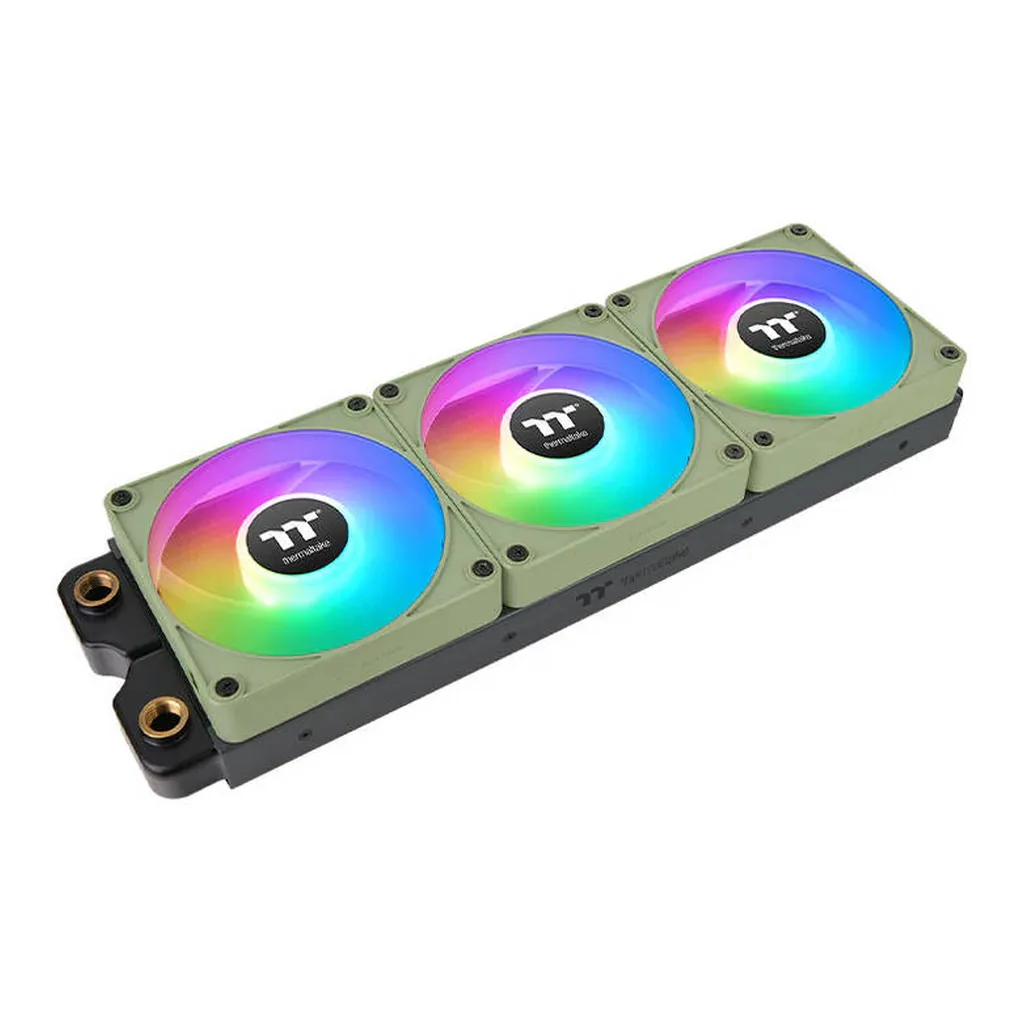 Thermaltake CT140 EX Reverse ARGB Sync PC Cooling Fan, Matcha Green | CL-F199-PL14MG-A - Image 2 Thermaltake CT140 EX Reverse ARGB Sync PC Cooling Fan, Matcha Green | CL-F199-PL14MG-A