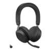 a8f6254ae1600a0d8d79a73c0fb48294-hi.jpg Jabra Evolve2 75 MS Stereo USB-C Headset, Up to 100 Ft Wireless Range, Bluetooth, Active Noise Cancellation, Flexible Boom Mic, 36 Hours Battery Life, Dual-Foam Ear Cushions, Black