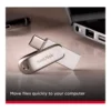 a9fed8c786c588bba0886712306f7673-hi.jpg SanDisk 512GB Ultra Dual Drive Luxe USB Type-C Flash Drive, Up to 150MB/s Sequential Read Performance, USB 3.1 Gen 1 Interface, Silver | SDDDC4-512G-G46