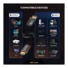 aa106b474cfc3845d01c4f0693543035-hi.jpg Nexus HDMI to HDMI Cable, 48Gbps Ultra High-Speed Transmission, Supports Up to 8K@60Hz, Nickel Plated Connector, Nylon Braided Cord, 2m Cable Lenth, Black