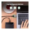 aaa9bf5f9d20dbdd9c9c3c8d5d89d3fd-hi.jpg UGREEN Type-C to USB 3.0 A Adapter Cable with Lanyard, 5Gbps OTG High-Speed Data Transfer Aluminum Shell Compact Converter for Laptop and Phone, Space Grey | 50283