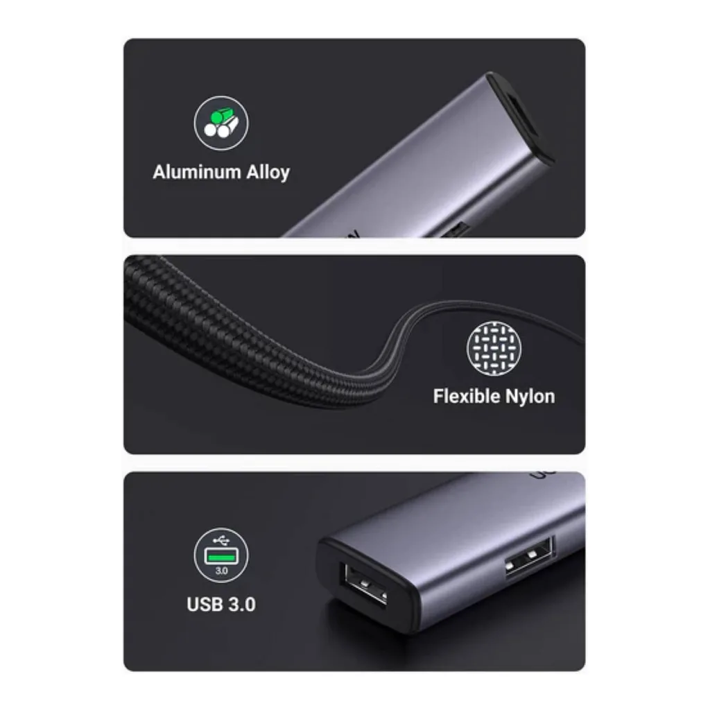 aad2ce82c0eb91eb9ddd0ffa56e33ca8-hi.jpg UGREEN USB-C to 4xUSB 3.0 Hub | 20841
