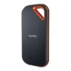 abc60bec2d2054d334bc527c254e9291-hi.jpg SanDisk 2TB Extreme PRO Portable SSD V2, USB 3.2 Gen 2x2 Type-C, Up to 2000 MB/s Read & Write Speeds, 256-Bit AES Hardware Encryption, Carabiner Loop, IP55, Black - Orange | SDSSDE81-2T00-G25