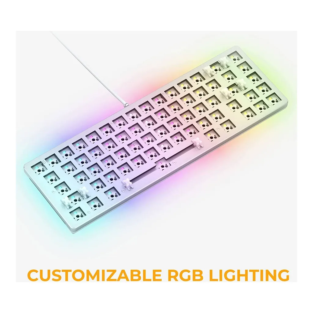 Glorious GMMK 2 65% Barebone Keyboard, White | GLO-GMMK2-65-RGB-W - Image 8 Glorious GMMK 2 65% Barebone Keyboard, White | GLO-GMMK2-65-RGB-W