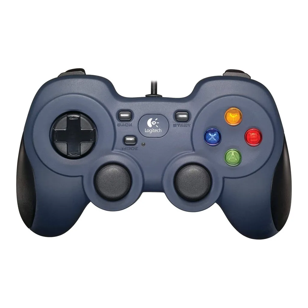 ac366e761e98f82b0c6e96e533550a63-hi.jpg Logitech F310 Wired Gamepad, Works with Android TV, Extensive Game Support, 4 Switch D-Pad, Easy to Set Up, Comfortable Grip, 1.8 Meter Cord Length, Blue - Black