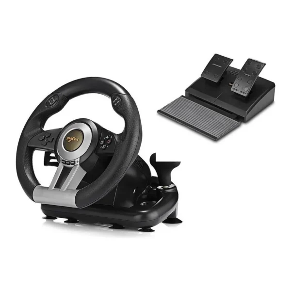 ae62d940085ebd79a07cf2fa1cb1abff-hi.jpg PXN V3II PC Racing Wheel Game Steering Wheel, Driving Wheel Volante PC 180 Degree Universal USB Car Racing with Pedal for Win PC,, PS3/4, Xbox One,Xbox Series S/X, Switch, Black