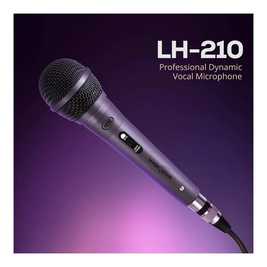 afc669ffd1e460f929d648e3b54828a5-hi.jpg Magic Star LH-210 Wired Karaoke Microphone