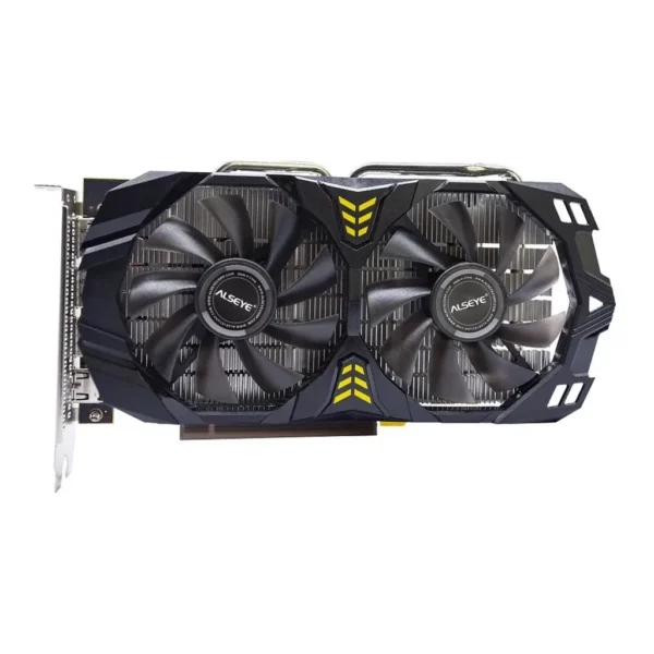 Alseye AMD Radeon RX580 Graphics Card, 8GB GDDR5 256 Bit Memory, 1340Mhz Core Clock, PCIE 3.0, Fan Cooler Type, Displayport, HDMI | RX580 – Main image Alseye AMD Radeon RX580 Graphics Card, 8GB GDDR5 256 Bit Memory, 1340Mhz Core Clock, PCIE 3.0, Fan Cooler Type, Displayport, HDMI | RX580 – Main image