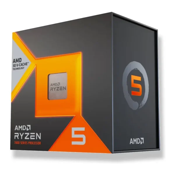 AMD Ryzen 5 7500X3D AM5 Gaming Processor, 6 Cores & 12 Threads, Up to 4.5 GHz Max Boost Clock, Integrated AMD Radeon Graphics, 96 MB L3 Cache, PCI Express 5.0 | 100-100001904WOF – Main image AMD Ryzen 5 7500X3D AM5 Gaming Processor, 6 Cores & 12 Threads, Up to 4.5 GHz Max Boost Clock, Integrated AMD Radeon Graphics, 96 MB L3 Cache, PCI Express 5.0 | 100-100001904WOF – Main image