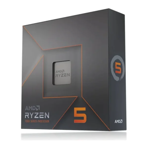 AMD Ryzen 5 7600X 4.7 GHz AM5 105W Desktop Processor, 6 Cores & 12 Threads, 5.3 Ghz Max Boost Clock, 32MB L3 Cache, AMD Radeon Graphics, 2CH-DDR5-5200 / 128GB Max, Zen 4 Arc | 100-100000593WOF – Main image AMD Ryzen 5 7600X 4.7 GHz AM5 105W Desktop Processor, 6 Cores & 12 Threads, 5.3 Ghz Max Boost Clock, 32MB L3 Cache, AMD Radeon Graphics, 2CH-DDR5-5200 / 128GB Max, Zen 4 Arc | 100-100000593WOF – Main image