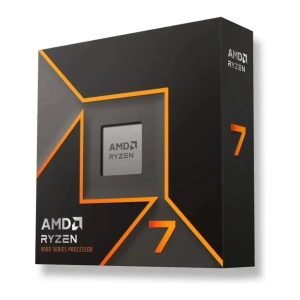 AMD Ryzen 7 9700X AM5 CPU Processor, 8 Cores & 16 Threads, 5.5 GHz Max Boost Clock, 8MB L2 & 32MB L3 Cache, AMD Radeon Graphics, DDR5-5600 ECC, Zen 5 Architecture, PCIe 5.0 x16 | 100-100001404WOF – Main image AMD Ryzen 7 9700X AM5 CPU Processor, 8 Cores & 16 Threads, 5.5 GHz Max Boost Clock, 8MB L2 & 32MB L3 Cache, AMD Radeon Graphics, DDR5-5600 ECC, Zen 5 Architecture, PCIe 5.0 x16 | 100-100001404WOF – Main image