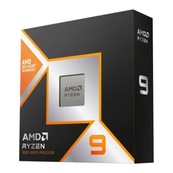 AMD Ryzen 9 9950X3D AM5 Desktop Processor, 16 Cores & 32 Threads, Up to 5.7 GHz Max Boost Clock, Integrated AMD Radeon Graphics, 192GB Max Memory, Dual Channel, Black – Main image AMD Ryzen 9 9950X3D AM5 Desktop Processor, 16 Cores & 32 Threads, Up to 5.7 GHz Max Boost Clock, Integrated AMD Radeon Graphics, 192GB Max Memory, Dual Channel, Black – Main image
