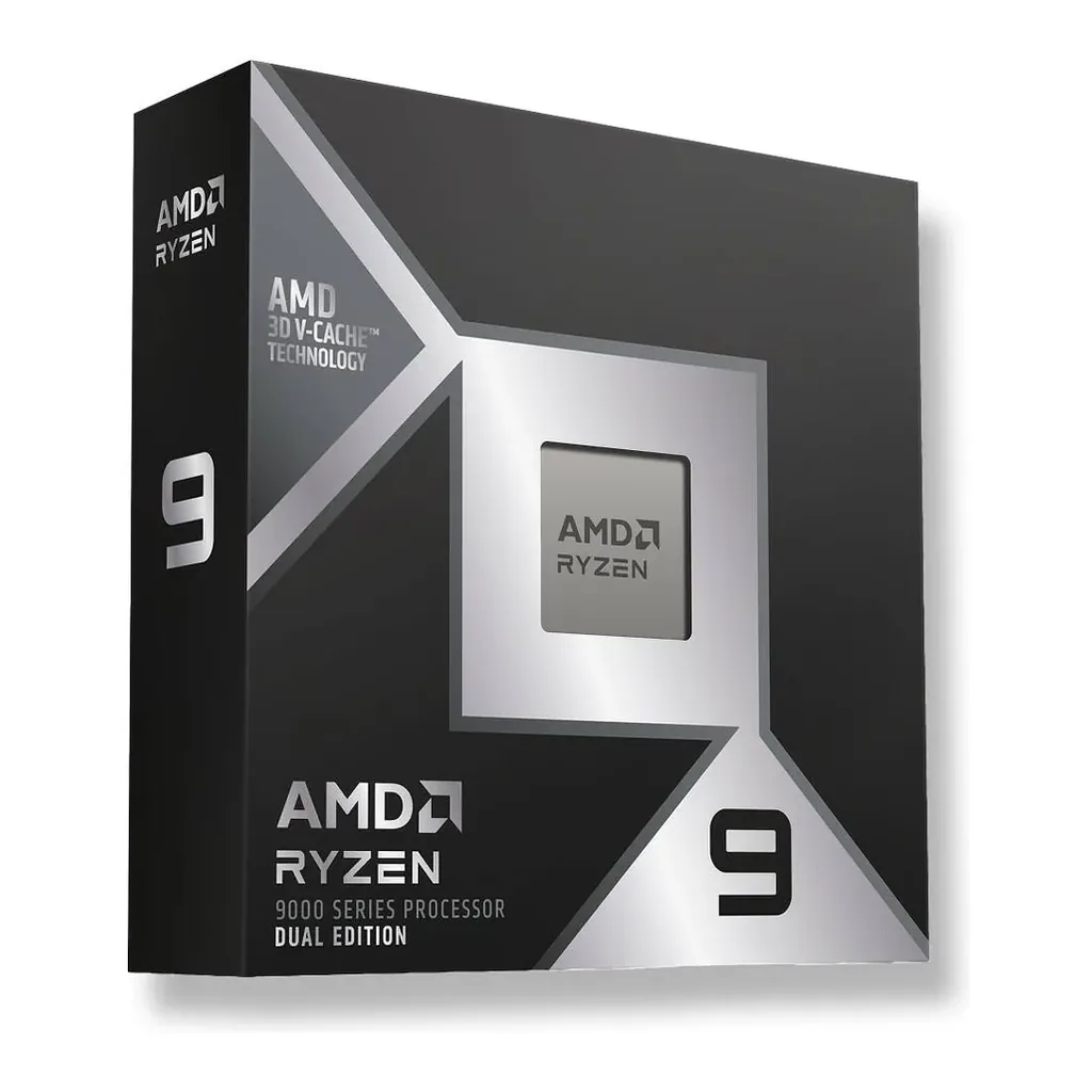 AMD Ryzen 9 9950X3D2 Dual Edition AM5 Desktop Processor, 16 Cores & 32 Threads, Up to 5.6 GHz Max Boost Clock, Integrated AMD Radeon Graphics, 256 Max Memory | 100-100001978WOF – Gallery image 2 AMD Ryzen 9 9950X3D2 Dual Edition AM5 Desktop Processor, 16 Cores & 32 Threads, Up to 5.6 GHz Max Boost Clock, Integrated AMD Radeon Graphics, 256 Max Memory | 100-100001978WOF – Gallery image 2