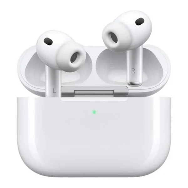 Apple Airpods Pro 3 Headphone, 4x Active Noise Cancellation, H2 Chip, Transparency Mode, Dual Beamforming Microphones, Bluetooth 5.3 Connectivity, Up to 8 Hours Listening Time, White – Main image Apple Airpods Pro 3 Headphone, 4x Active Noise Cancellation, H2 Chip, Transparency Mode, Dual Beamforming Microphones, Bluetooth 5.3 Connectivity, Up to 8 Hours Listening Time, White – Main image