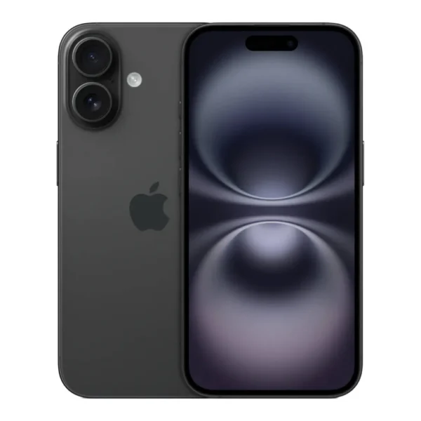 Apple iPhone 16, 6.1" OLED Super Retina XDR Display, A18 Chip, 6-Core CPU, 5-Core GPU, 16-Core Neural Engine, 128GB Storage, 5G/Wi-Fi 7, Face ID, International Version, Black – Main image Apple iPhone 16, 6.1" OLED Super Retina XDR Display, A18 Chip, 6-Core CPU, 5-Core GPU, 16-Core Neural Engine, 128GB Storage, 5G/Wi-Fi 7, Face ID, International Version, Black – Main image