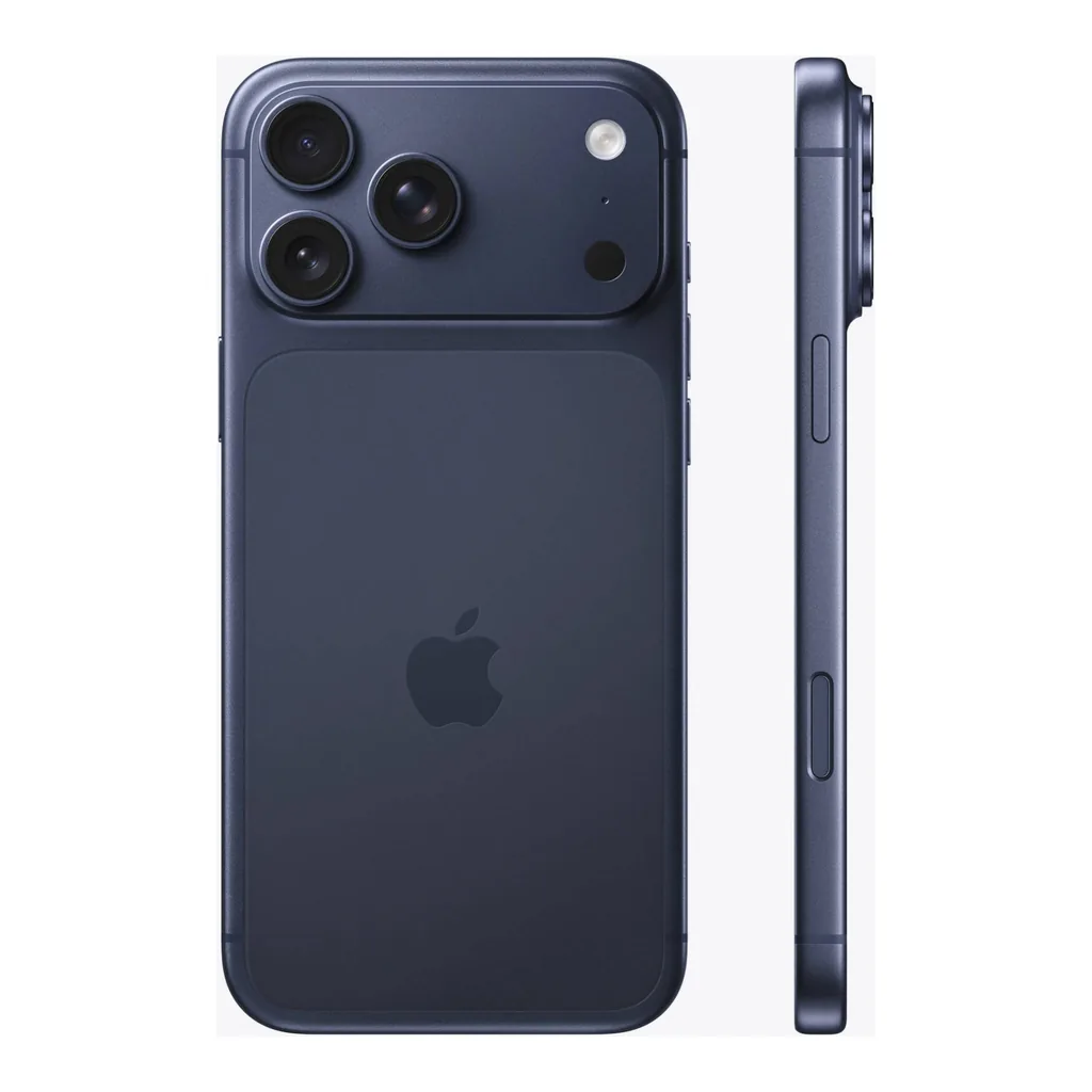 Apple iPhone 17 Pro Max Mobile Phone, 6.9" Super Retina XDR Display, A19 Pro Chip, 6 Core CPU, 6 Core GPU, 16 Core Neural Engine, 2TB Storage, INTL, Physical SIM & eSIM, Deep Blue – Gallery image 1 Apple iPhone 17 Pro Max Mobile Phone, 6.9" Super Retina XDR Display, A19 Pro Chip, 6 Core CPU, 6 Core GPU, 16 Core Neural Engine, 2TB Storage, INTL, Physical SIM & eSIM, Deep Blue – Gallery image 1