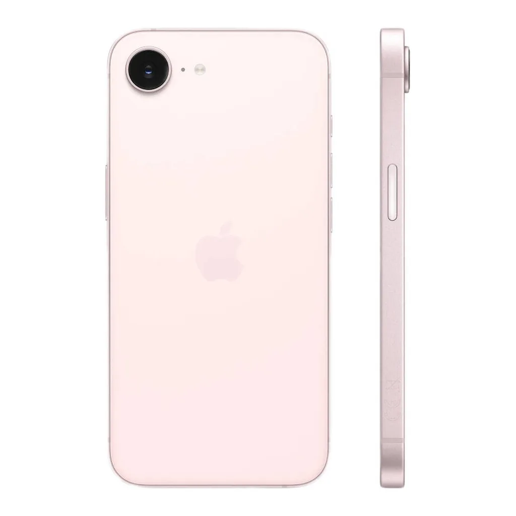 Apple iPhone 17e Smartphone, 6.1" Super Retina XDR Display, A19 Chip, 6 Core CPU, 4 Core GPU, 16 Core Neural Engine, 256GB Storage, 1x Physical Sim & 1x e-Sim, 4005mAh Battery, Soft Pink – Gallery image 1 Apple iPhone 17e Smartphone, 6.1" Super Retina XDR Display, A19 Chip, 6 Core CPU, 4 Core GPU, 16 Core Neural Engine, 256GB Storage, 1x Physical Sim & 1x e-Sim, 4005mAh Battery, Soft Pink – Gallery image 1