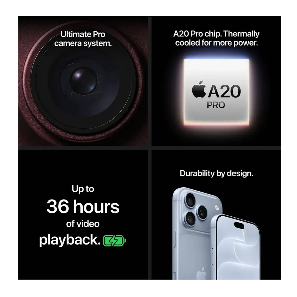 Apple iPhone 18 Pro Max 512GB – Black (TDRA, eSIM Only) – Gallery image 4 Apple iPhone 18 Pro Max 512GB – Black (TDRA, eSIM Only) – Gallery image 4