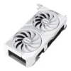 ASUS Dual GeForce RTX 5060 White OC Edition 8GB GDDR7 Graphics Card, 8GB GDDR7 128-Bit Memory, 2535MHz Boost Clock, 28 Gbps Memory Speed, 3840 CUDA Co – Gallery image 6 ASUS Dual GeForce RTX 5060 White OC Edition 8GB GDDR7 Graphics Card, 8GB GDDR7 128-Bit Memory, 2535MHz Boost Clock, 28 Gbps Memory Speed, 3840 CUDA Co – Gallery image 6