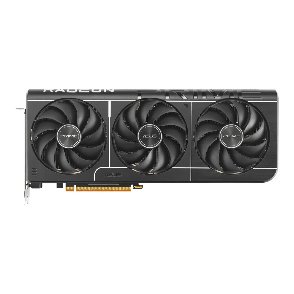 ASUS Prime Radeon RX 9070 XT OC Graphics Card 16GB GDDR6, PCIe 5.0, High-Performance GPU – Gallery image 1 ASUS Prime Radeon RX 9070 XT OC Graphics Card 16GB GDDR6, PCIe 5.0, High-Performance GPU – Gallery image 1