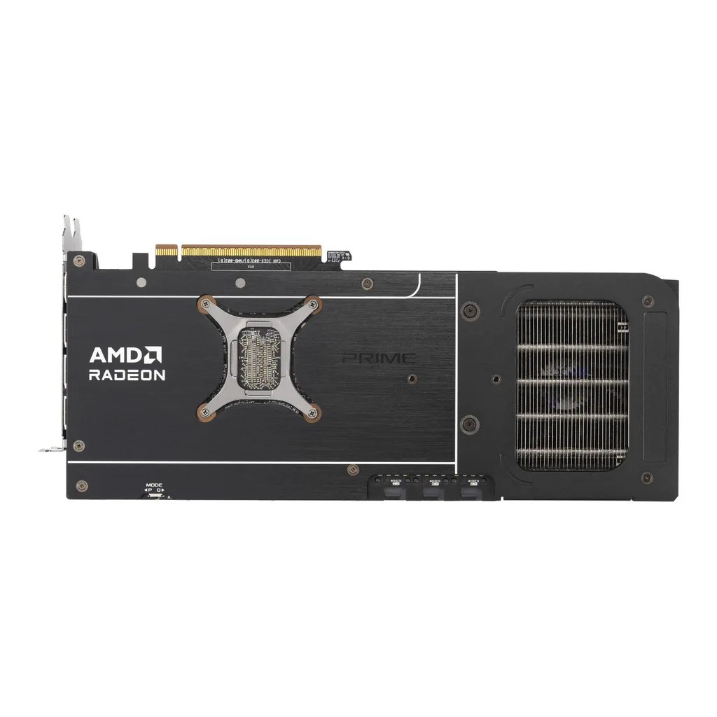 ASUS Prime Radeon RX 9070 XT OC Graphics Card 16GB GDDR6, PCIe 5.0, High-Performance GPU – Gallery image 7 ASUS Prime Radeon RX 9070 XT OC Graphics Card 16GB GDDR6, PCIe 5.0, High-Performance GPU – Gallery image 7