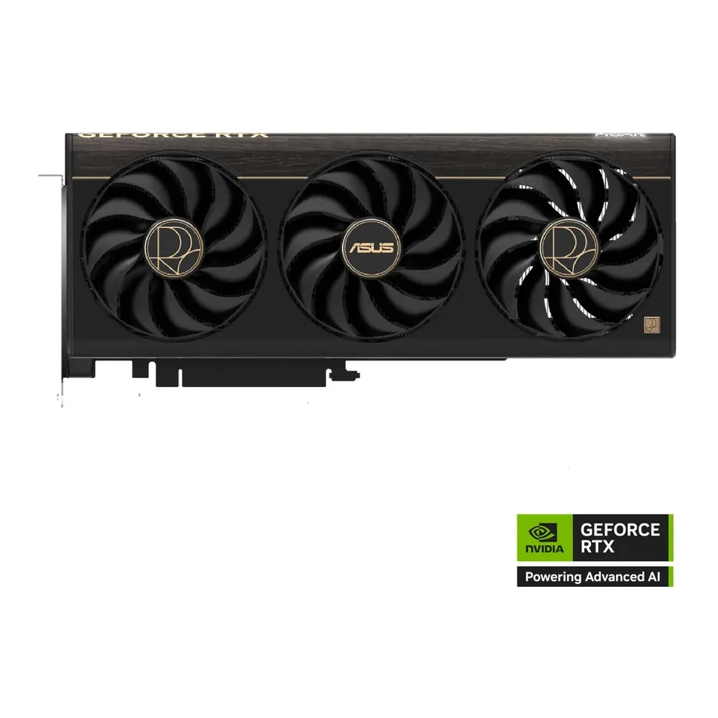 ASUS ProArt GeForce RTX 5080 16GB GDDR7 OC Edition 16GB Graphics Card, GDDR7 256-Bit Memory, 2700 MHz Boost Clock, 10752 CUDA Cores, 30 Gbps Memory Sp – Gallery image 1 ASUS ProArt GeForce RTX 5080 16GB GDDR7 OC Edition 16GB Graphics Card, GDDR7 256-Bit Memory, 2700 MHz Boost Clock, 10752 CUDA Cores, 30 Gbps Memory Sp – Gallery image 1