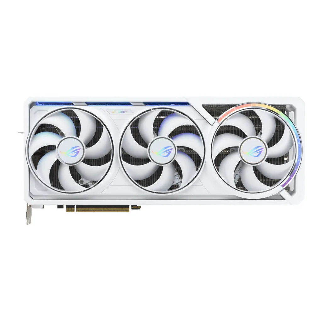 ASUS ROG Astral GeForce RTX 5090 32GB GDDR7 WHITE OC Edition Graphics Card, 32GB GDDR7 512-Bit Memory, 2580MHz Boost Clock, 28 Gbps Memory Speed, 2176 – Gallery image 2 ASUS ROG Astral GeForce RTX 5090 32GB GDDR7 WHITE OC Edition Graphics Card, 32GB GDDR7 512-Bit Memory, 2580MHz Boost Clock, 28 Gbps Memory Speed, 2176 – Gallery image 2