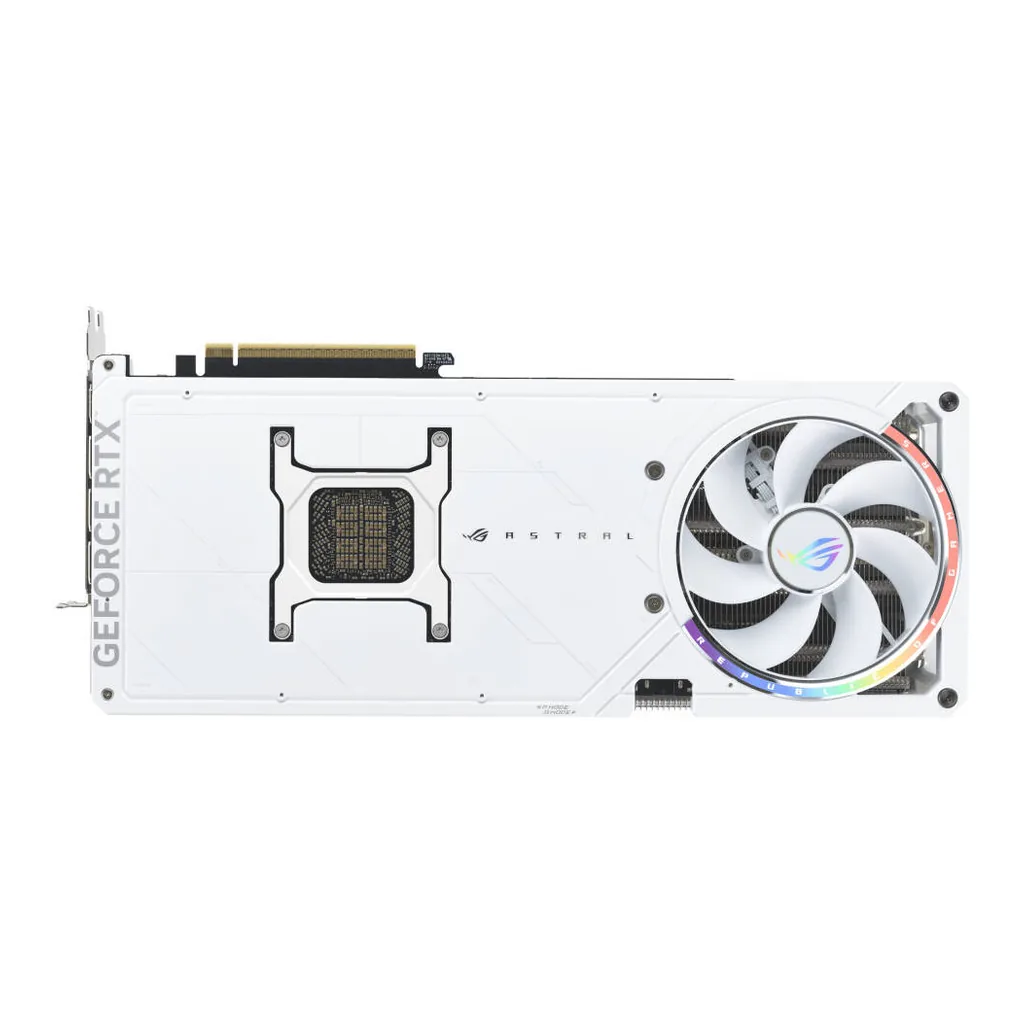 ASUS ROG Astral GeForce RTX 5090 32GB GDDR7 WHITE OC Edition Graphics Card, 32GB GDDR7 512-Bit Memory, 2580MHz Boost Clock, 28 Gbps Memory Speed, 2176 – Gallery image 4 ASUS ROG Astral GeForce RTX 5090 32GB GDDR7 WHITE OC Edition Graphics Card, 32GB GDDR7 512-Bit Memory, 2580MHz Boost Clock, 28 Gbps Memory Speed, 2176 – Gallery image 4