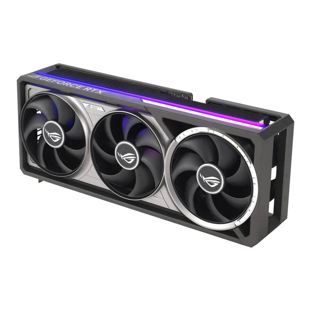 ASUS ROG Astral GeForce RTX 5090 OC Edition Graphics Card, 32GB GDDR7 512-Bit Memory, 2580 MHz Boost Clock, 21760 CUDA Cores, PCI Express 5.0 – Gallery image 2 ASUS ROG Astral GeForce RTX 5090 OC Edition Graphics Card, 32GB GDDR7 512-Bit Memory, 2580 MHz Boost Clock, 21760 CUDA Cores, PCI Express 5.0 – Gallery image 2