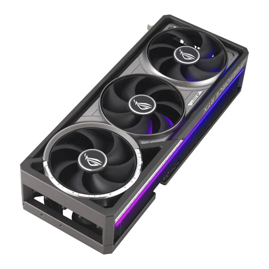 ASUS ROG Astral GeForce RTX 5090 OC Edition Graphics Card, 32GB GDDR7 512-Bit Memory, 2580 MHz Boost Clock, 21760 CUDA Cores, PCI Express 5.0 – Gallery image 3 ASUS ROG Astral GeForce RTX 5090 OC Edition Graphics Card, 32GB GDDR7 512-Bit Memory, 2580 MHz Boost Clock, 21760 CUDA Cores, PCI Express 5.0 – Gallery image 3