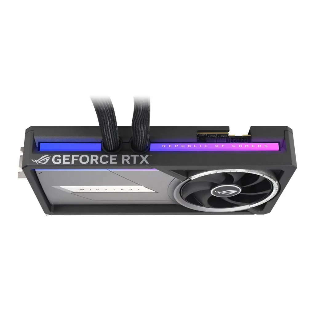 ASUS ROG Astral LC GeForce RTX 5090 OC Edition Graphics Card, 32GB GDDR7 512-Bit Memory, 2580 MHz Boost Clock, 21760 CUDA Cores, 28 Gbps Memory Speed, – Gallery image 5 ASUS ROG Astral LC GeForce RTX 5090 OC Edition Graphics Card, 32GB GDDR7 512-Bit Memory, 2580 MHz Boost Clock, 21760 CUDA Cores, 28 Gbps Memory Speed, – Gallery image 5