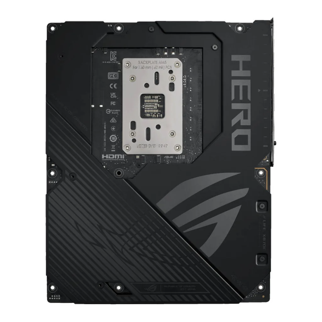 ASUS ROG CROSSHAIR X870E HERO, AMD AM5 Motherboard, DDR5 192GB Max Support EXPO, AI Intelligence, Wi-Fi 7, 2 x USB4 Ports, Overclocking Support | 90MB1IE0-M0EAY0 – Gallery image 11 ASUS ROG CROSSHAIR X870E HERO, AMD AM5 Motherboard, DDR5 192GB Max Support EXPO, AI Intelligence, Wi-Fi 7, 2 x USB4 Ports, Overclocking Support | 90MB1IE0-M0EAY0 – Gallery image 11