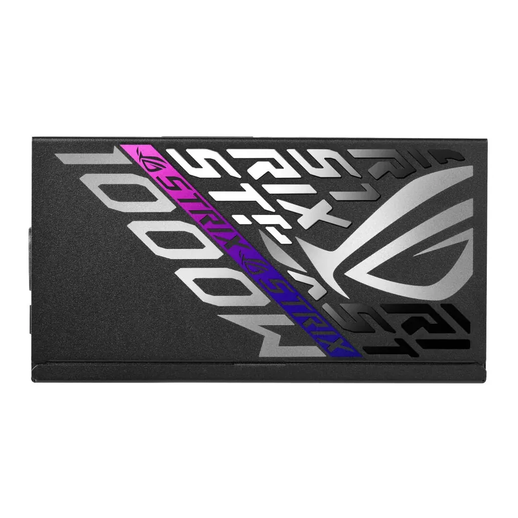 ASUS ROG Strix 1000W Fully Modular Power Supply, 80 PLUS Platinum Efficiency, Active PFC, GaN MOSFET, ATX 3.1 Compatible, Cybernetic Lambda A+, Dual Ball Fan bearings, Black | 90YE00W1-B0NA00 – Gallery image 2 ASUS ROG Strix 1000W Fully Modular Power Supply, 80 PLUS Platinum Efficiency, Active PFC, GaN MOSFET, ATX 3.1 Compatible, Cybernetic Lambda A+, Dual Ball Fan bearings, Black | 90YE00W1-B0NA00 – Gallery image 2