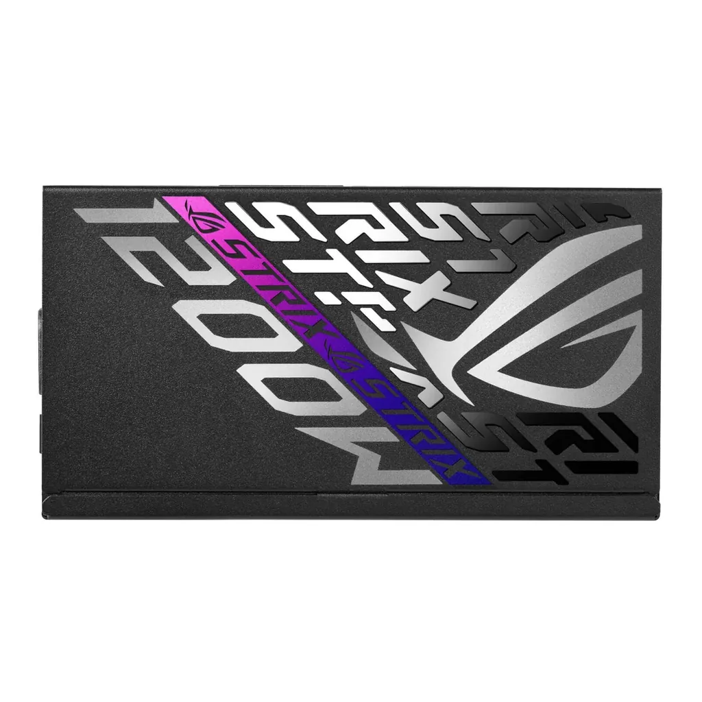 ASUS ROG Strix 1200W Fully Modular Power Supply, 80 PLUS Platinum Efficiency, Active PFC, GaN MOSFET, ATX 3.1 Compatible, Cybernetic Lambda A+, Dual Ball Fan bearings, Black | 90YE00W0-B0NA00 – Gallery image 2 ASUS ROG Strix 1200W Fully Modular Power Supply, 80 PLUS Platinum Efficiency, Active PFC, GaN MOSFET, ATX 3.1 Compatible, Cybernetic Lambda A+, Dual Ball Fan bearings, Black | 90YE00W0-B0NA00 – Gallery image 2