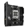 ASUS ROG STRIX B650E-I GAMING WIFI AM5 Mini-ITX Motherboard, AMD B650 Chipset, 2 CH 2x DDR5 DIMM, 64GB Max Memory, Wi-Fi 6E/2.5Gb Eth/ BT v5.2, 1x PCIe 5.0 x16, 1xHDMI, 1xUSB3.2 | 90MB1BI0-M0EAY0 – Gallery image 1 ASUS ROG STRIX B650E-I GAMING WIFI AM5 Mini-ITX Motherboard, AMD B650 Chipset, 2 CH 2x DDR5 DIMM, 64GB Max Memory, Wi-Fi 6E/2.5Gb Eth/ BT v5.2, 1x PCIe 5.0 x16, 1xHDMI, 1xUSB3.2 | 90MB1BI0-M0EAY0 – Gallery image 1