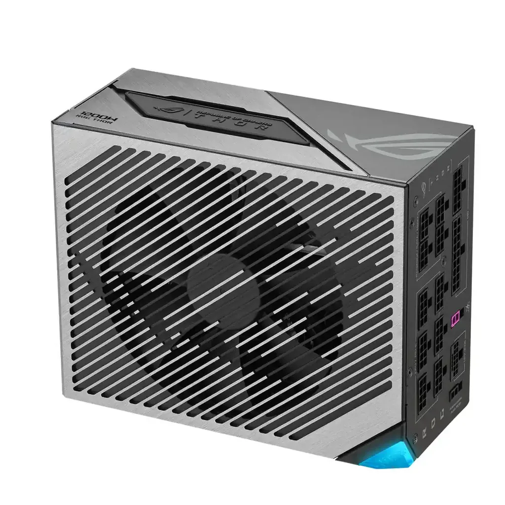 ASUS ROG Thor 1200W Platinum III Fully Modular Power Supply, 80 PLUS Platinum Efficiency, Active PFC, ATX 3.1 Standard, Cybenetics Lambda A++ Certification | 90YE00V2-B0NA00 – Gallery image 6 ASUS ROG Thor 1200W Platinum III Fully Modular Power Supply, 80 PLUS Platinum Efficiency, Active PFC, ATX 3.1 Standard, Cybenetics Lambda A++ Certification | 90YE00V2-B0NA00 – Gallery image 6