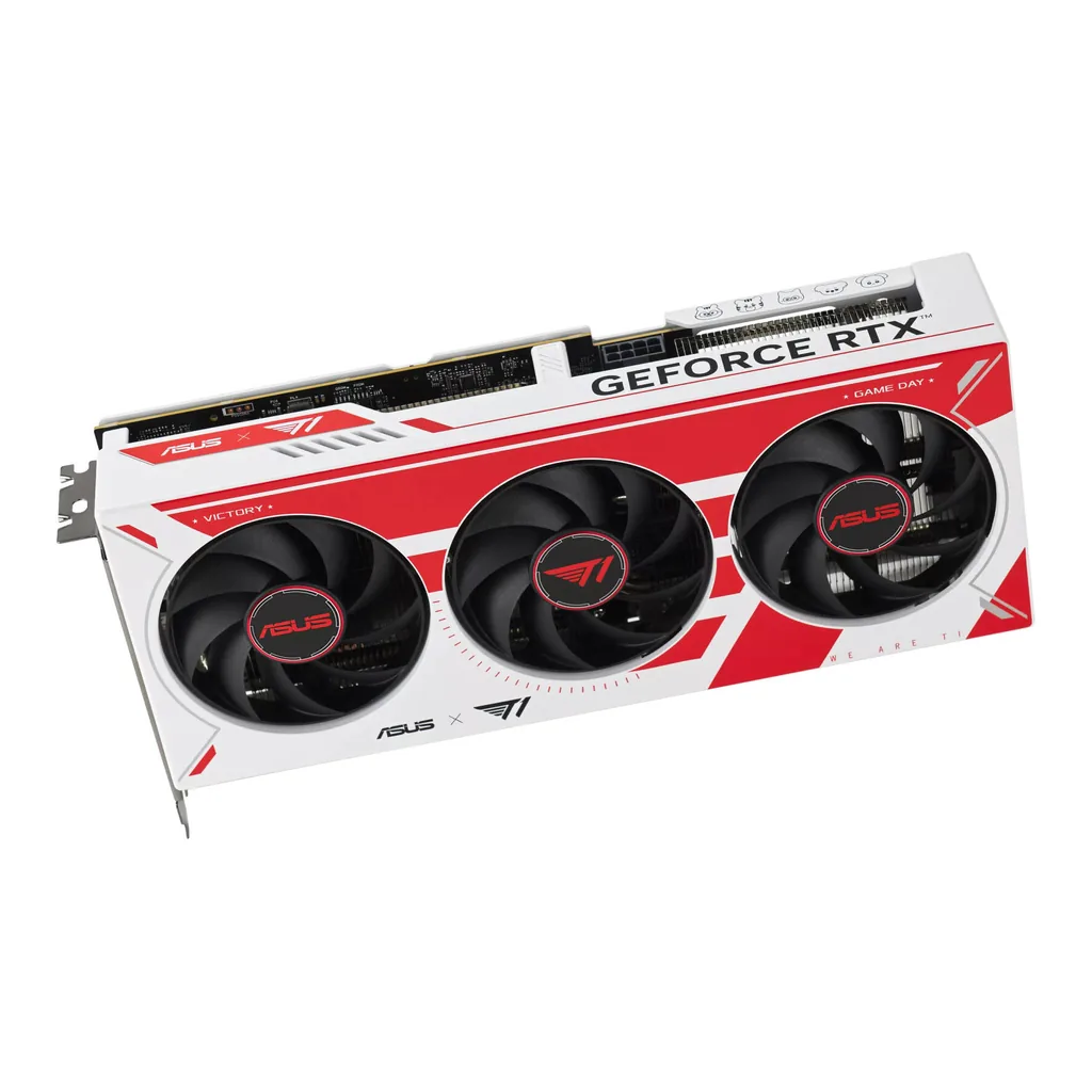 ASUS T1 GeForce RTX 5060 Ti OC Edition Graphics Card, 8GB GDDR7 128-Bit Memory, 2632 MHz Boost Clock, 28 Gbps Memory Speed, 4608 CUDA Cores, PCI Express 5.0 – Gallery image 5 ASUS T1 GeForce RTX 5060 Ti OC Edition Graphics Card, 8GB GDDR7 128-Bit Memory, 2632 MHz Boost Clock, 28 Gbps Memory Speed, 4608 CUDA Cores, PCI Express 5.0 – Gallery image 5