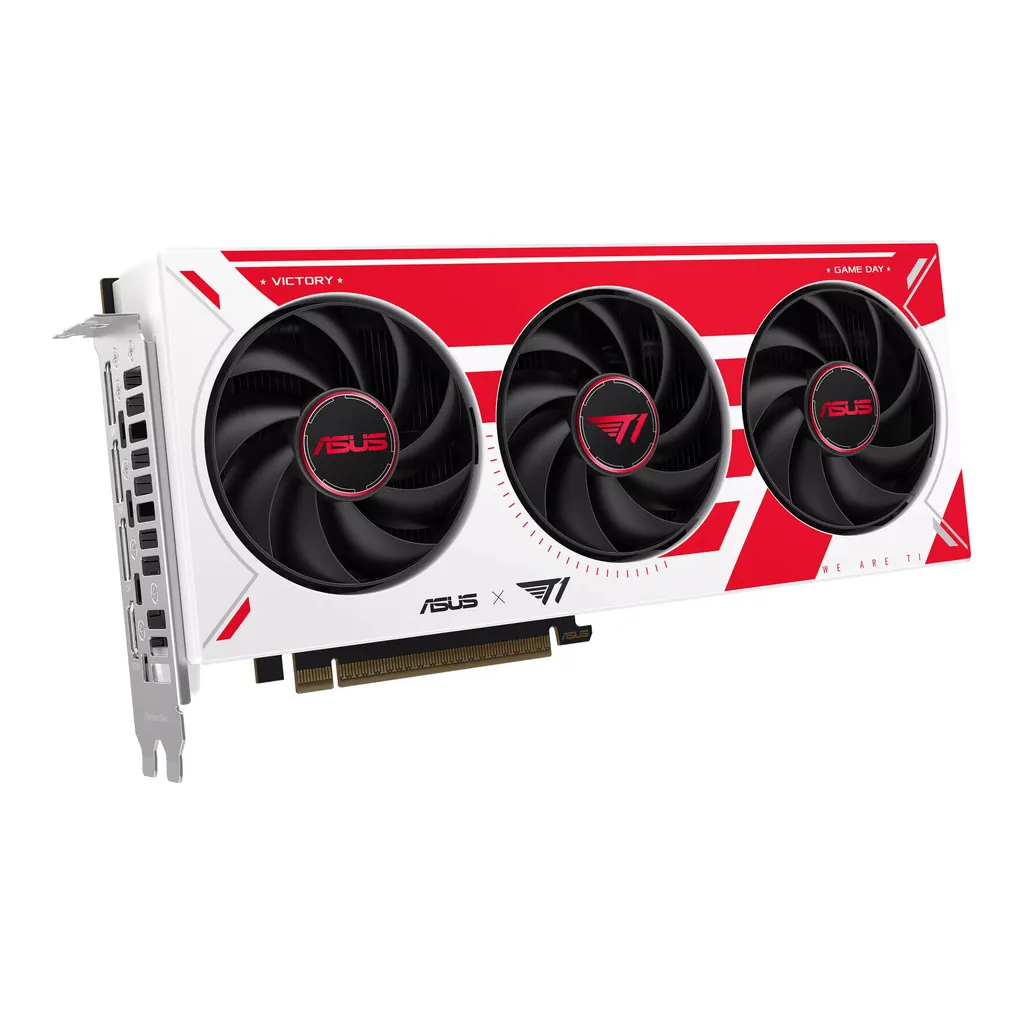 ASUS T1 GeForce RTX 5060 Ti OC Edition Graphics Card, 8GB GDDR7 128-Bit Memory, 2632 MHz Boost Clock, 28 Gbps Memory Speed, 4608 CUDA Cores, PCI Express 5.0 – Gallery image 7 ASUS T1 GeForce RTX 5060 Ti OC Edition Graphics Card, 8GB GDDR7 128-Bit Memory, 2632 MHz Boost Clock, 28 Gbps Memory Speed, 4608 CUDA Cores, PCI Express 5.0 – Gallery image 7