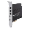 ASUS ThunderboltEX 5 Expansion Card, 2 x USB Type-C Ports, Up to 120Gbps Bandwidth, 3x Mini DisplayPort IN Ports, 130W Flexible FastCharge, PCIe 4.0 x4 interface, Black | 90MC0E50-M0EAY0 – Gallery image 4 ASUS ThunderboltEX 5 Expansion Card, 2 x USB Type-C Ports, Up to 120Gbps Bandwidth, 3x Mini DisplayPort IN Ports, 130W Flexible FastCharge, PCIe 4.0 x4 interface, Black | 90MC0E50-M0EAY0 – Gallery image 4