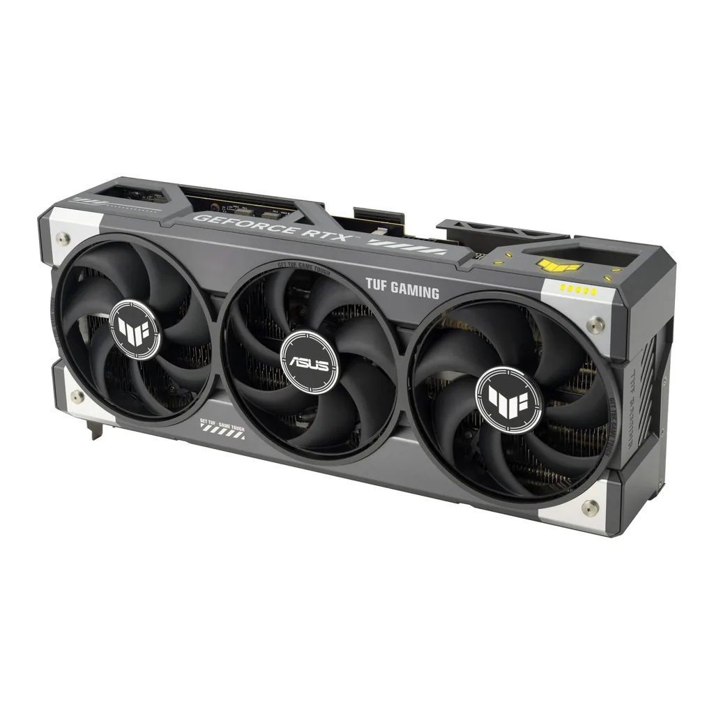 ASUS TUF Gaming GeForce RTX 5090 OC Edition Graphics Card, 32GB GDDR7 512-Bit Memory, 2550 MHz Boost Clock, 21760 CUDA Cores, PCI Express 5.0 – Gallery image 2 ASUS TUF Gaming GeForce RTX 5090 OC Edition Graphics Card, 32GB GDDR7 512-Bit Memory, 2550 MHz Boost Clock, 21760 CUDA Cores, PCI Express 5.0 – Gallery image 2