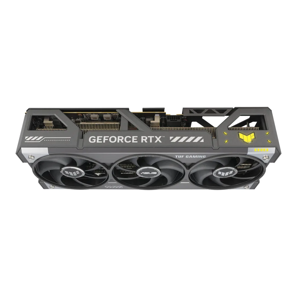 ASUS TUF Gaming GeForce RTX 5090 OC Edition Graphics Card, 32GB GDDR7 512-Bit Memory, 2550 MHz Boost Clock, 21760 CUDA Cores, PCI Express 5.0 – Gallery image 6 ASUS TUF Gaming GeForce RTX 5090 OC Edition Graphics Card, 32GB GDDR7 512-Bit Memory, 2550 MHz Boost Clock, 21760 CUDA Cores, PCI Express 5.0 – Gallery image 6