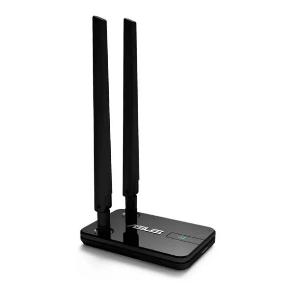 ASUS USB-AC58 Dual Band USB Adapter - AC1300, USB 3.0, 10x Faster Data Transfer, High-Gain Antenna, EZ WPS, Advanced Security | 90IG06I0-BM0400 – Main image ASUS USB-AC58 Dual Band USB Adapter - AC1300, USB 3.0, 10x Faster Data Transfer, High-Gain Antenna, EZ WPS, Advanced Security | 90IG06I0-BM0400 – Main image