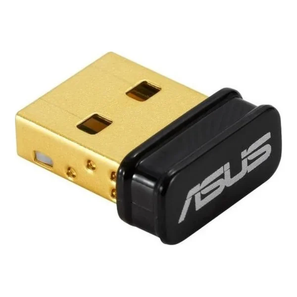 Asus USB-BT500 Bluetooth 5.0 USB Adapter, 3 Mbps Transfer Rate, 10m Indoor/40m Outdoor Range, Ultra-small, Black/Gold | 90IG05J0-MO0R00 – Main image Asus USB-BT500 Bluetooth 5.0 USB Adapter, 3 Mbps Transfer Rate, 10m Indoor/40m Outdoor Range, Ultra-small, Black/Gold | 90IG05J0-MO0R00 – Main image